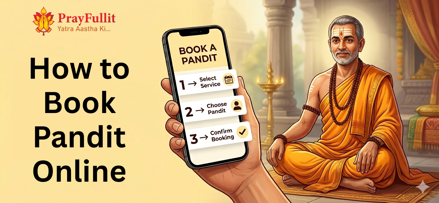 How to Book a Pandit Online — Step-by-Step Guide for 2026